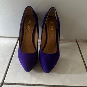 Aldo purple heels